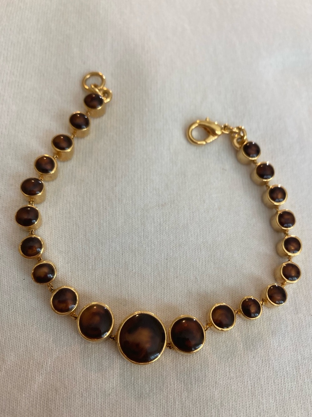 Anne Klein AK Brown Earth Tone Bracelet